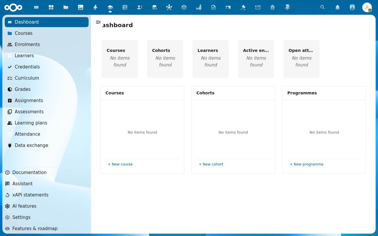 Add cohort dialog